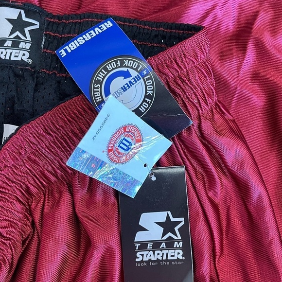 Team Starter Arkansas Razorbacks Reversible Shorts New With Tags basketball gym - Picture 7 of 16